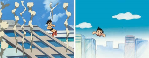 セル画「鉄腕アトム」より2点セット Animation cel from ASTRO BOY a